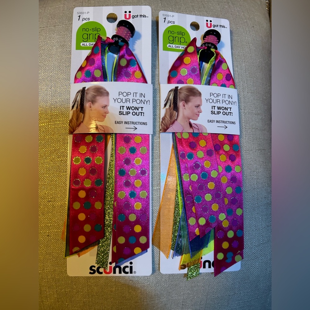 Scunci Pony Tail Accessory- set of 2